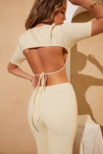 Load image into Gallery viewer, Carmen Short Sleeve Jumpsuit - Cream