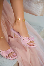 Load image into Gallery viewer, Lani Mid Heel Mules - Pink