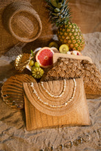 Load image into Gallery viewer, Okalani Beaded Handbag - Natural