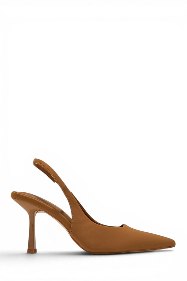 Load image into Gallery viewer, Caria Slingback Pumps - Caramel