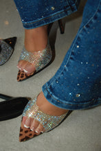 Load image into Gallery viewer, Katelyn Embellished Mule Heels - Leopard