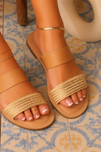 Load image into Gallery viewer, Isabella Slide Sandals - Raffia