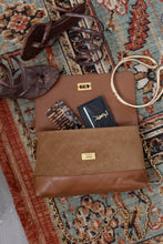 Load image into Gallery viewer, Claire Quilted Shoulder Bag - Tan