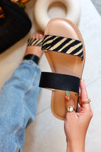 Load image into Gallery viewer, Isabella Slide Sandals - Zebra