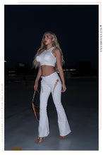 Load image into Gallery viewer, Savannah Rib Knit Sleeveless Top - White