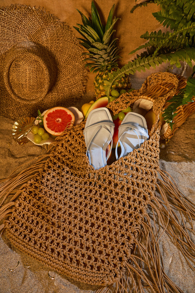 Load image into Gallery viewer, Lolana Oversized Shoulder Bag - Natural