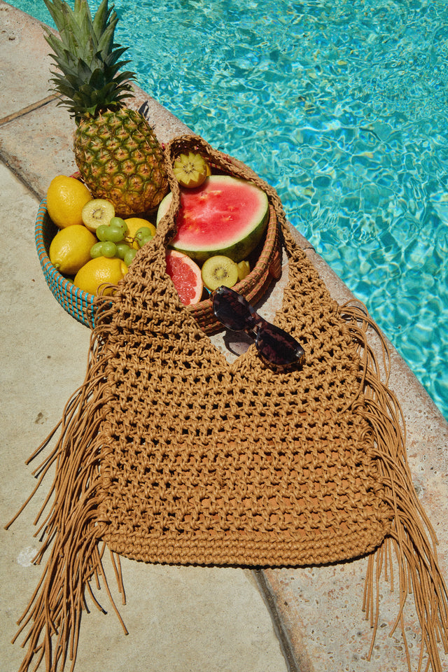 Load image into Gallery viewer, Lolana Oversized Shoulder Bag - Natural