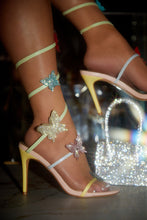 Load image into Gallery viewer, Fantasy Embellished Around The Ankle Coil Heels - Multi