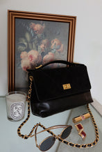 Load image into Gallery viewer, Claire Quilted Shoulder Bag - Black