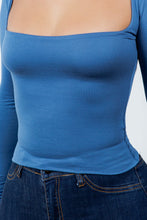 Load image into Gallery viewer, Kassidie Long Sleeve Top Set - Blue