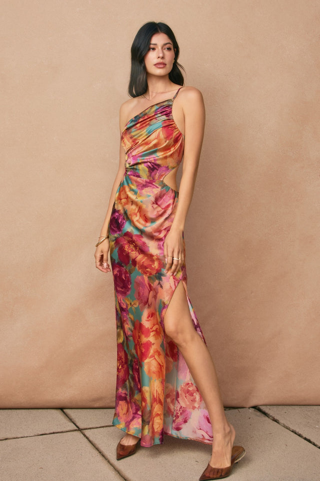 Load image into Gallery viewer, Rosabella Sleeveless Maxi Dress - Floral Multi
