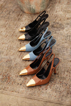 Load image into Gallery viewer, Sophia Slingback Pumps - Camel