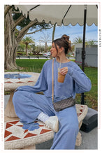 Load image into Gallery viewer, Cozy Moments Crop Sweater - Blue