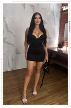 Load image into Gallery viewer, Song Of Love Embellished Mule Heels - Black