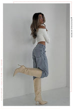 Load image into Gallery viewer, Shyla Knee High Boots - Ivory