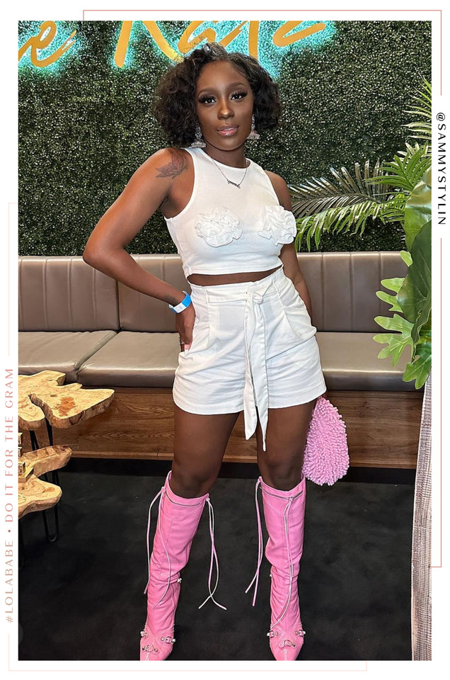 Load image into Gallery viewer, Savannah Rib Knit Sleeveless Top - White