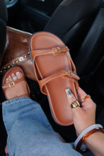 Load image into Gallery viewer, Santorini Beaches Slip On Sandals - Tan