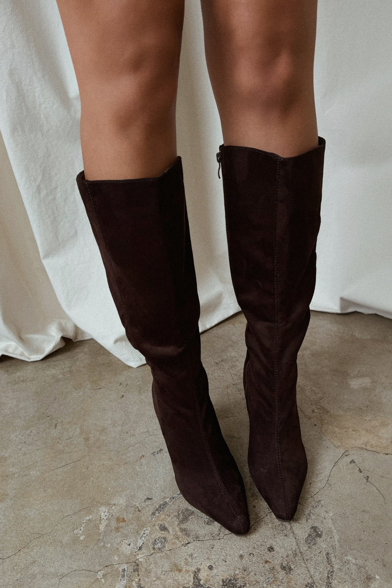 Stiletto Over The Knee Brown Heeled Boots Stiletto Over The Knee