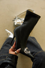 Load image into Gallery viewer, Alisa Embellished Ankle Boots - Black