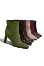 Load image into Gallery viewer, Laylah Ankle Boots - Green