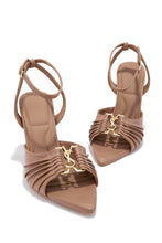 Load image into Gallery viewer, Anahi Single Sole Mid Heels - Nude