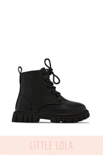 Load image into Gallery viewer, Ariella Lace Up Boots - Black