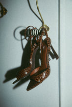Load image into Gallery viewer, Azani Mary Jane Strap Heels - Brown