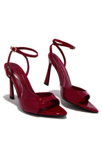 Load image into Gallery viewer, Azani Mary Jane Strap Heels - Red
