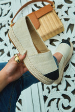 Load image into Gallery viewer, Beach Babe Platform Espadrille Flats - Nude