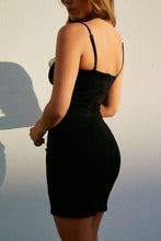 Load image into Gallery viewer, VDAY Mini Black Dress
