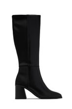 Load image into Gallery viewer, Jennifer Block Heel Boots - Black