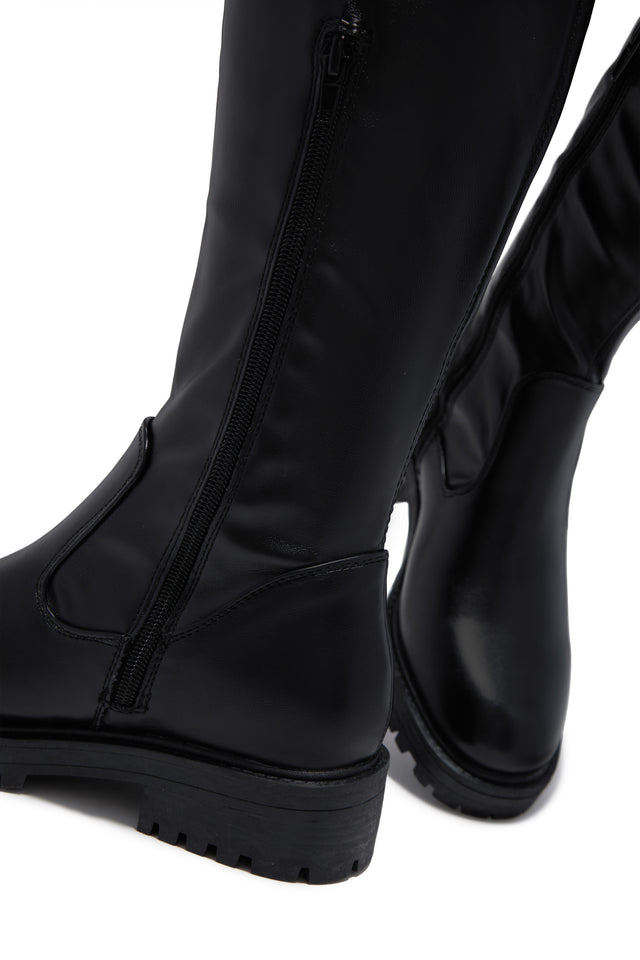 Load image into Gallery viewer, Izzy Flat Boots - Black