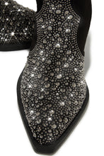 Load image into Gallery viewer, Black Embellished Cowgirl Boots