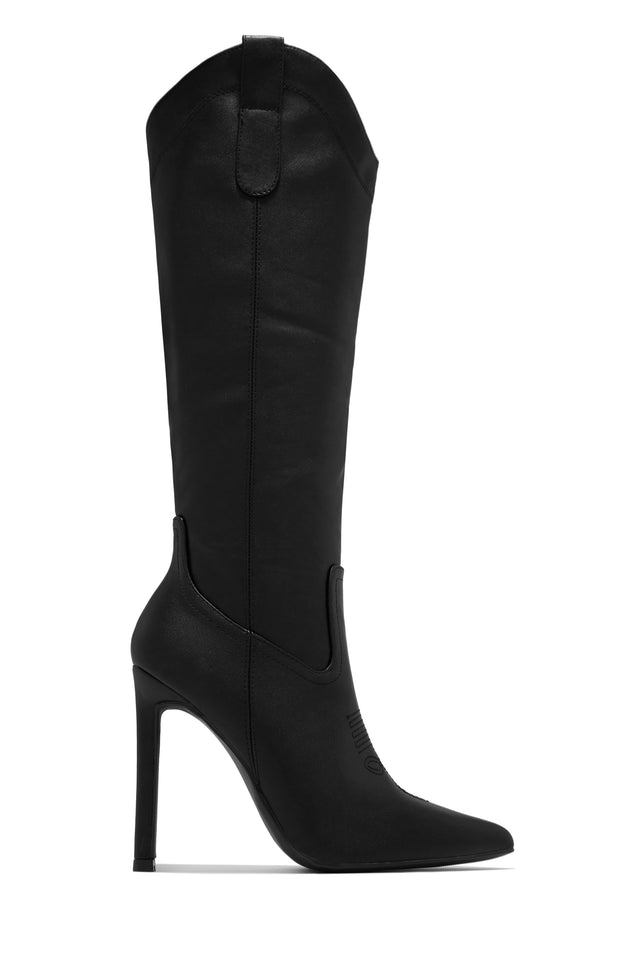 Load image into Gallery viewer, Erin High Heel Boots - Silver