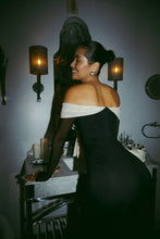 Load image into Gallery viewer, Black and Ivory Dress