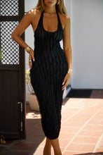 Load image into Gallery viewer, Ruffle Detail Midi Dress