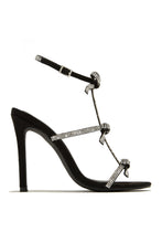 Load image into Gallery viewer, Party Season Embellished High Heels - Nude