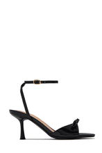 Load image into Gallery viewer, Aleah Ankle Strap Mid Heels - Black