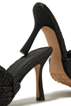Load image into Gallery viewer, Black Single Sole Mules