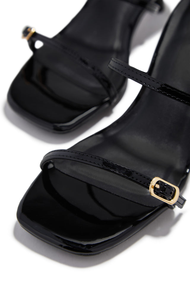 Load image into Gallery viewer, Disna Mid Heel Mules - Black