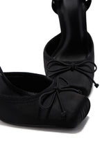 Load image into Gallery viewer, Klara Ballet Lace Up Heels - Black