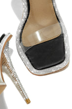 Load image into Gallery viewer, Unforgettable Nights Embellished High Heels - Black