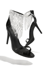 Load image into Gallery viewer, Formal Icon Embellished Dangle Heels - Black