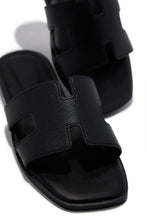 Load image into Gallery viewer, Elara Slip On Sandals - Black