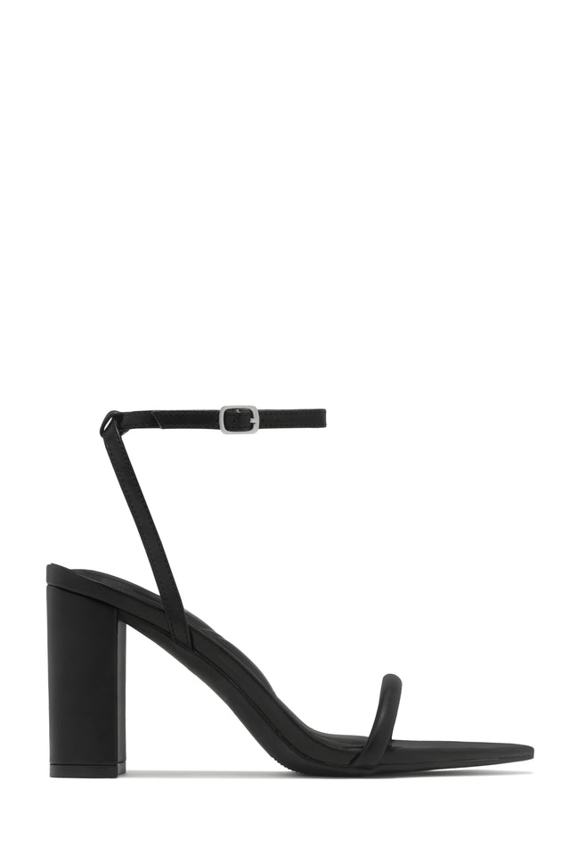 Load image into Gallery viewer, Reyna Single Sole Block Heels - Black