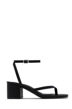 Load image into Gallery viewer, Letty Chunky Mid Heels - Black