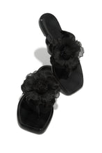 Load image into Gallery viewer, Ray Of Sunshine Slip On Jelly Sandals - Black