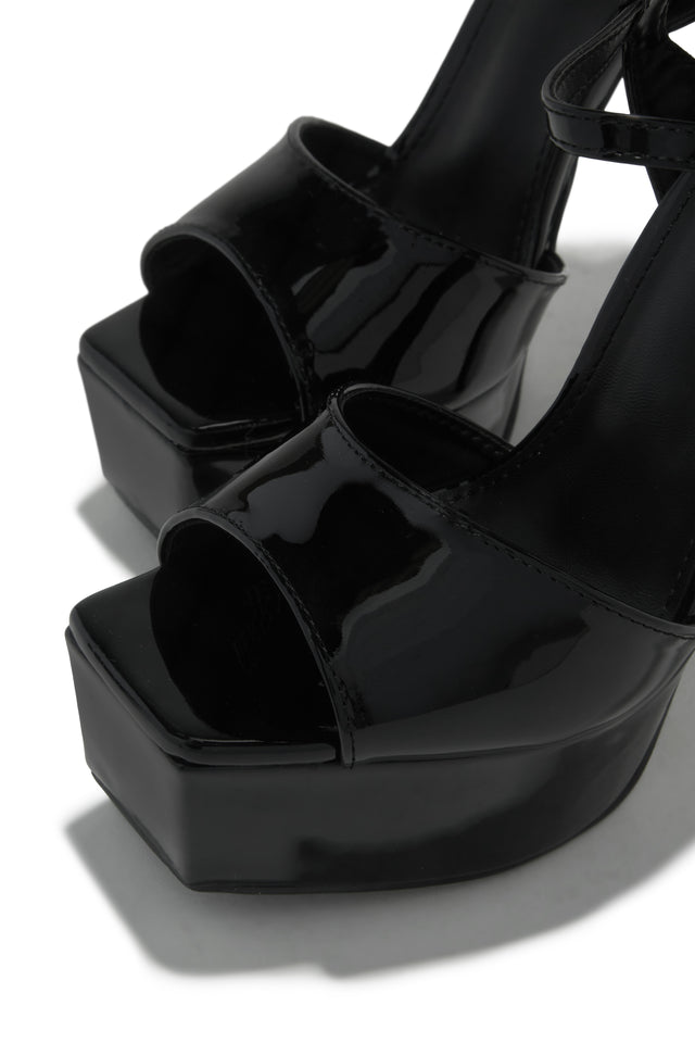 Load image into Gallery viewer, Paulina Platform High Heels - Black