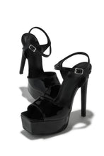 Load image into Gallery viewer, Paulina Platform High Heels - Black