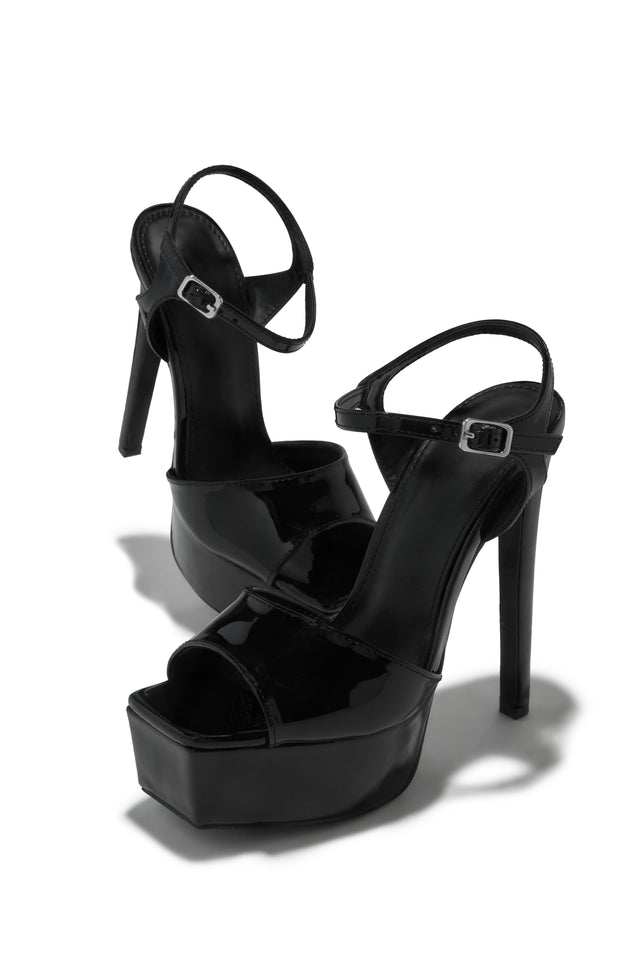 Load image into Gallery viewer, Paulina Platform High Heels - Black